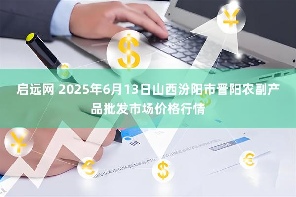 启远网 2025年6月13日山西汾阳市晋阳农副产品批发市场价格行情