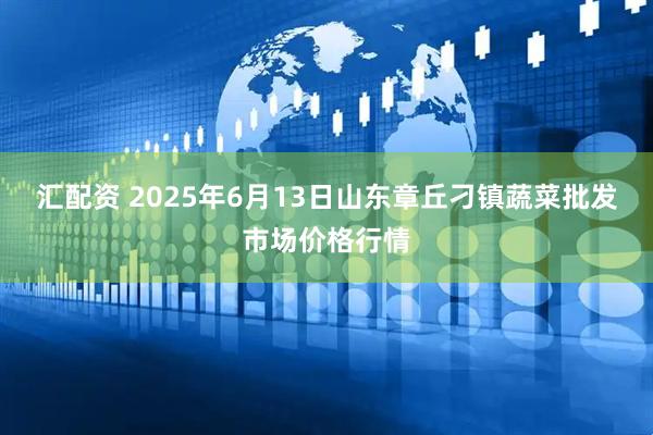 汇配资 2025年6月13日山东章丘刁镇蔬菜批发市场价格行情